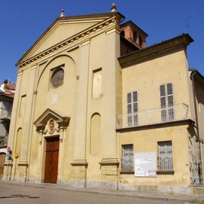 Veduta di paesaggi nel Comune di Asti (AT) ? Chiesa di Santa Maria Nuova. L'immagine fa parte dell'Atlante dei Paesaggi Astigiani, realizzato per una più ampia conoscenza ed efficace salvaguardia del patrimonio paesaggistico del territorio astigiano e monferrino.